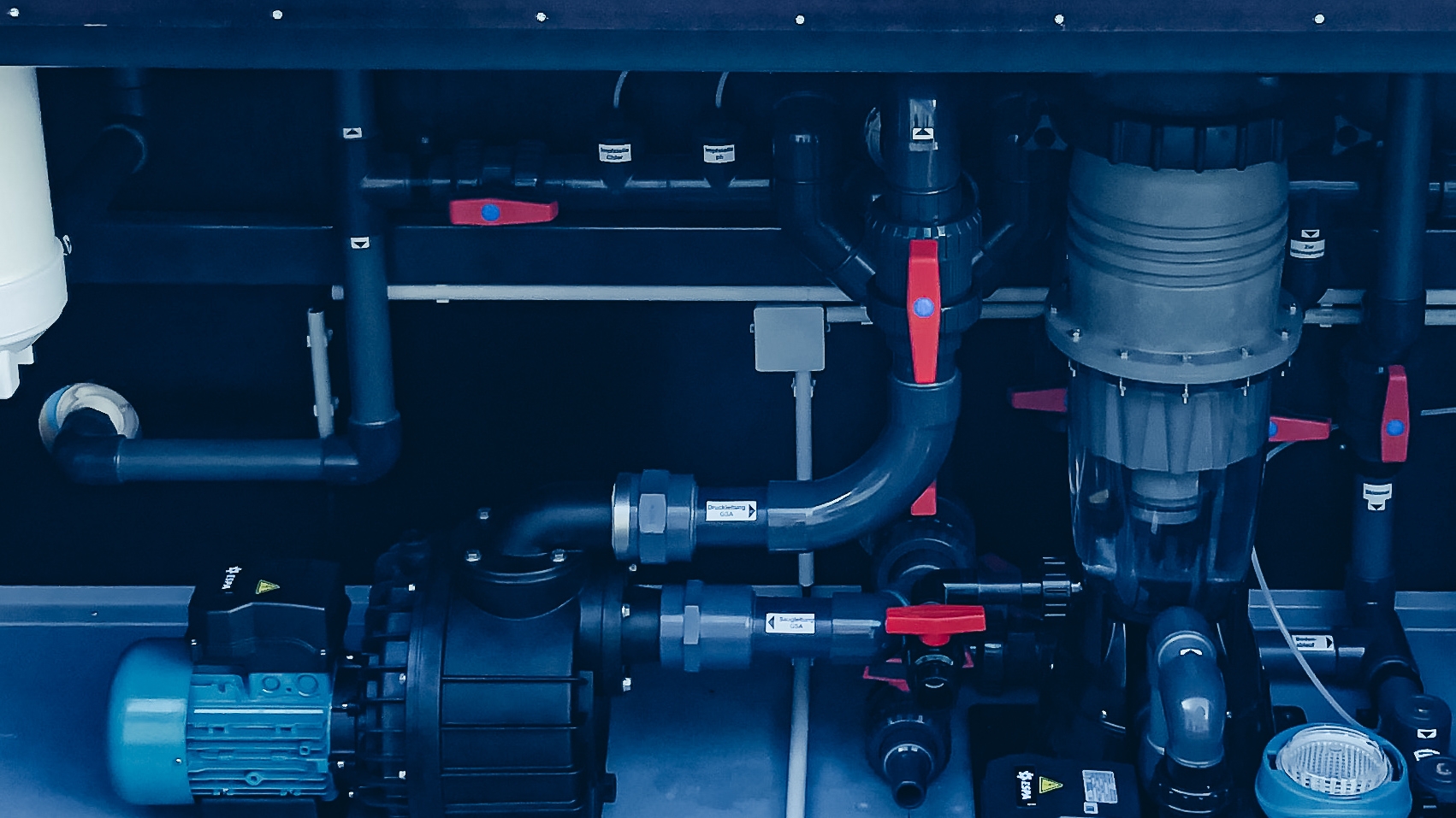 Filtertechnik Poolreinigung