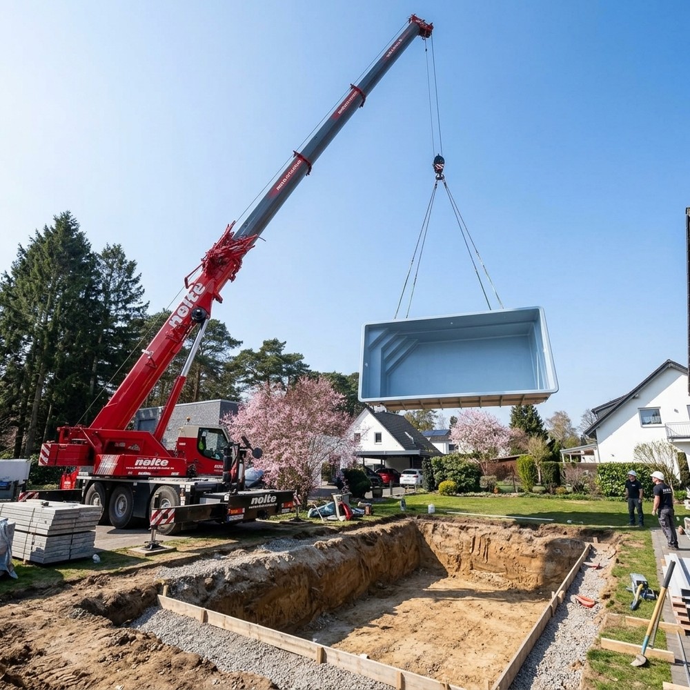 3.3 Anlieferung Pool